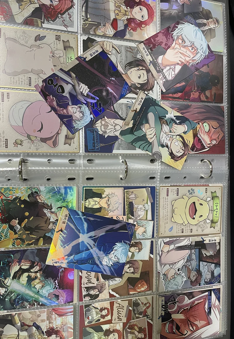 웹툰 카드 컬렉션 이미지